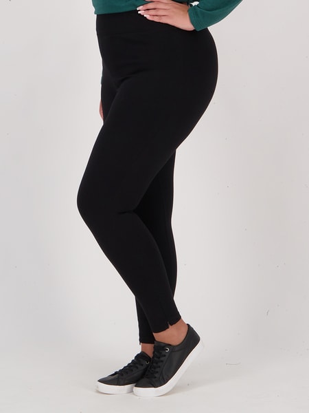 Plus Size Bengaline Constructed Waist Mid Rise Skinny Dress Pant