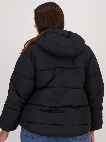 Womens Plus Size Puffer Jacket