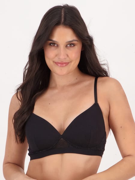 Lily Ribbed Wirefree T-Shirt Bra