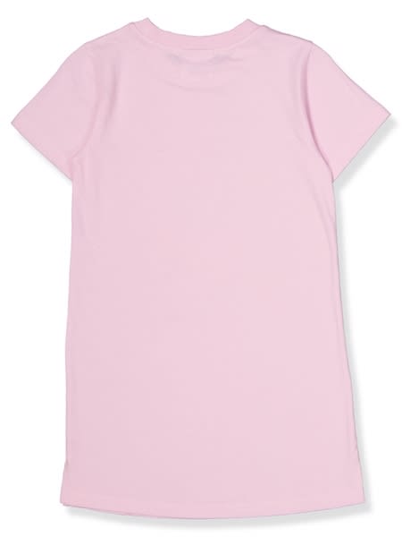 Cotton T-shirt dress - Light greige - Ladies