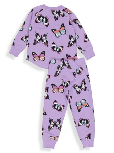 Toddley Girls Fleece Knit Pyjama
