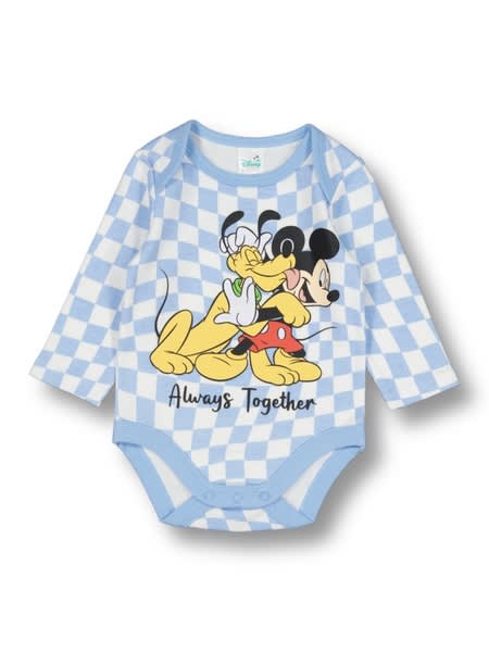 Baby Long Sleeve Bodysuit Micky Mouse