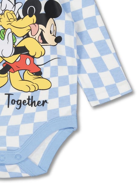 Baby Long Sleeve Bodysuit Micky Mouse