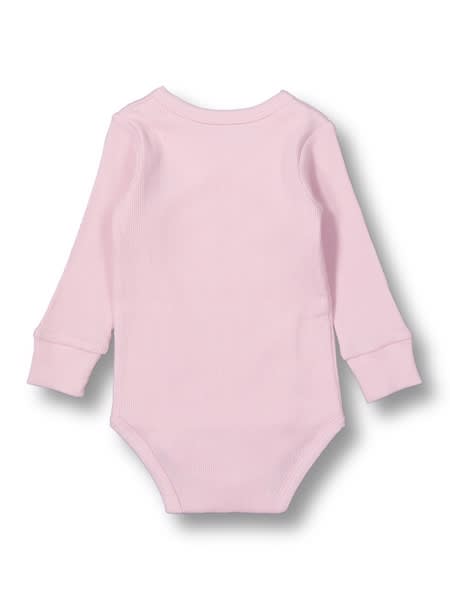 Baby Cotton Rib Long Sleeve Bodysuit By Erin