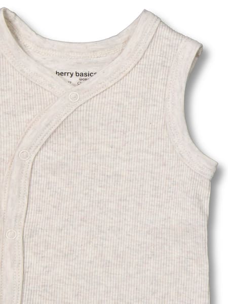 Baby Organic Cotton Sleeveless Vest By Erin