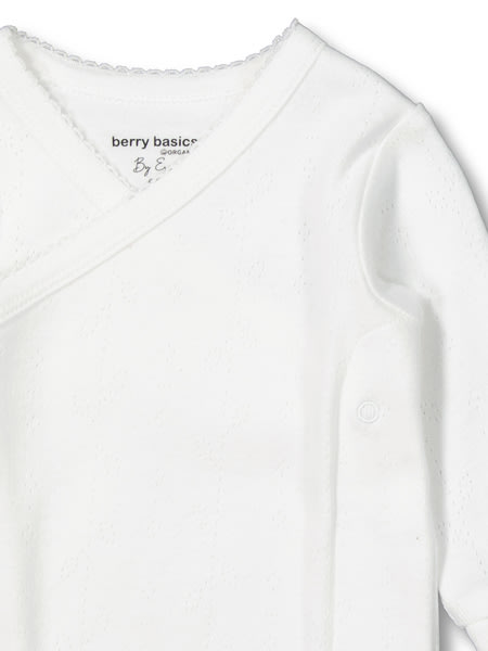 Baby Organic Cotton Long Sleeve Bodysuit By Erin