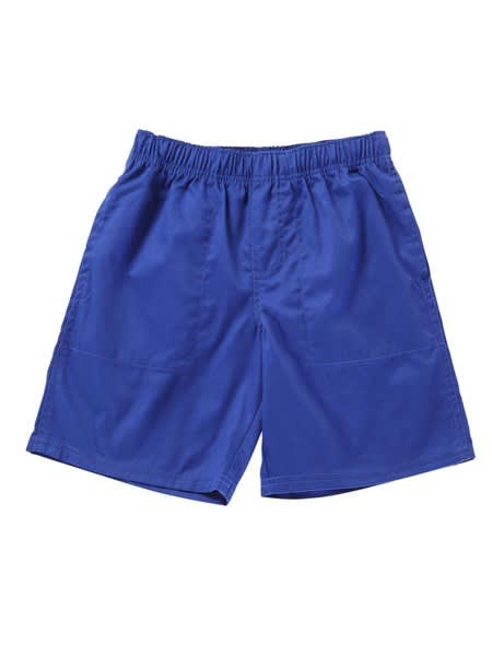 Kids Drill School Shorts - Dark Blue