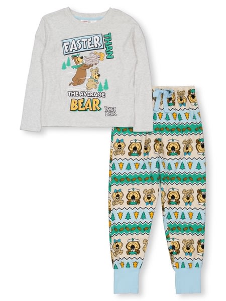 Boys Fashion Cotton Pyjama Yogi Bear