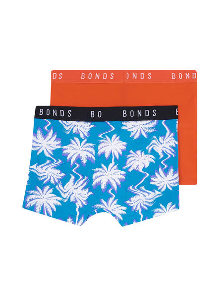 Bonds Star Boys Trunks 2 Pack