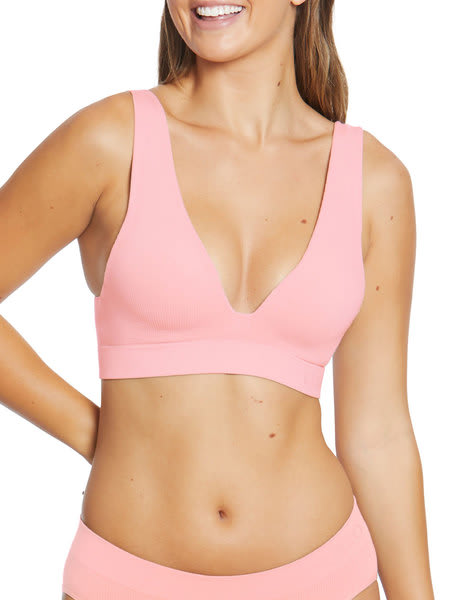 Clio Recycled Rib Push Up Moulded Bralette