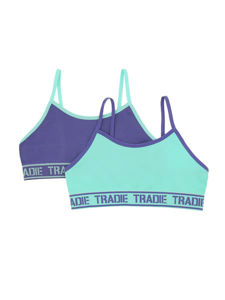 Tradie Girls Bikini Brief 7 Pack - Multi - Size 14-16