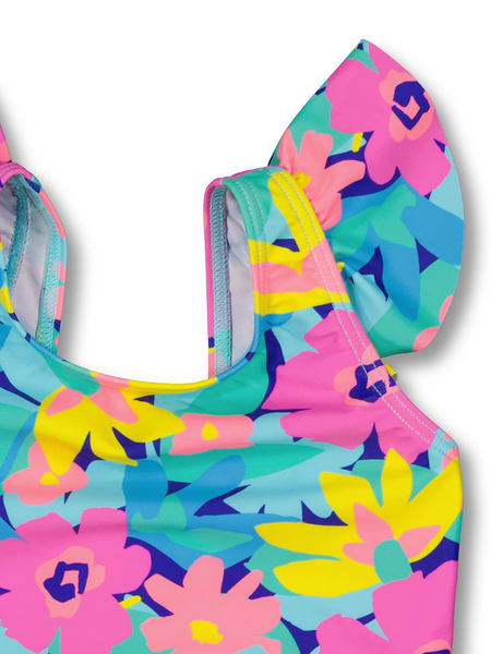 Multi colour Toddler Girl Print Swimsuit | Best&Less™ Online