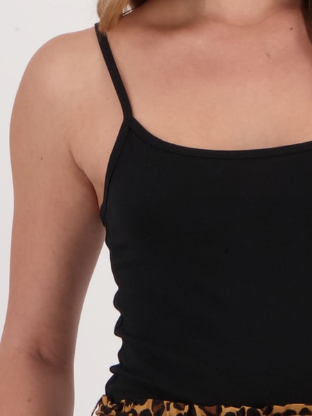 Brilliant Basics Women's Stretch Cami - Black - Size Large