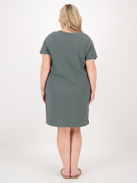 Womens Plus Size Cotton Jersey T-Shirt Dress