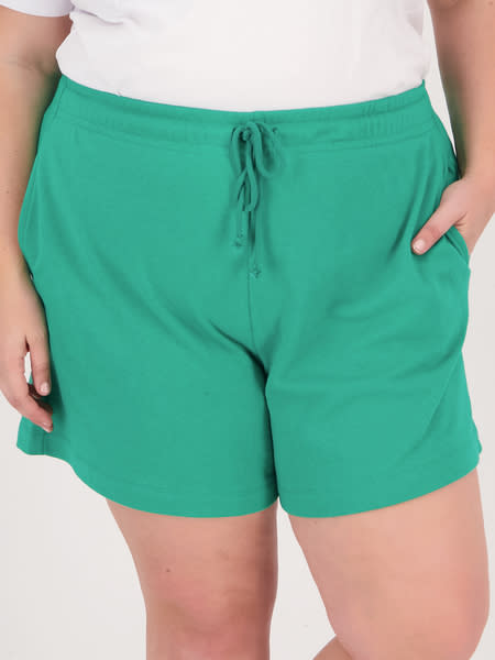 Medium green Womens Plus Size French Terry Lounge Short | Best&Less™ Online