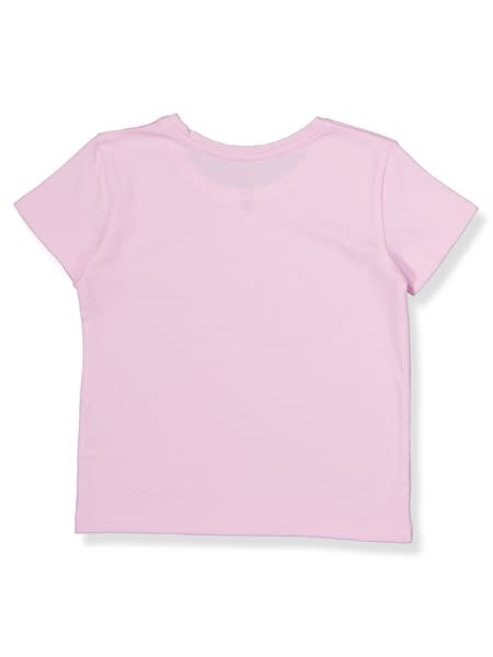 Toddler Girl Plain Short Sleeve Tshirt