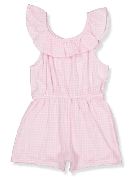 Light pink Toddler Girl Print Shortall | Best&Less™ Online