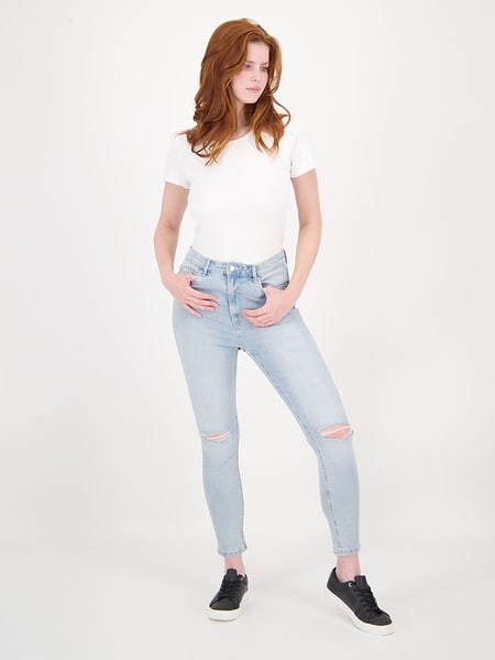 Womens Skinny High Rise Jean