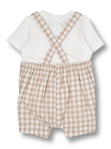 Neutral Baby Tee And Romper Set | Best&Less™ Online
