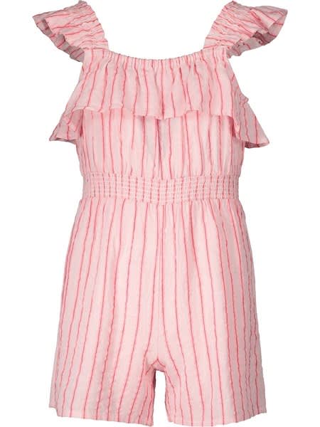 Bright pink Girls Stripe Playsuit | Best&Less™ Online