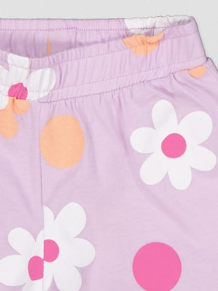 Light purple Toddler Girl Printed Knit Short | Best&Less™ Online