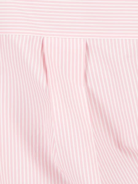 Light pink Womens Plus Size Long Sleeve Stripe Shirt | Best&Less™ Online