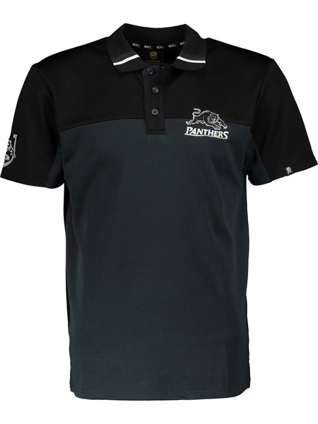 Panthers NRL Adult Polo Shirt