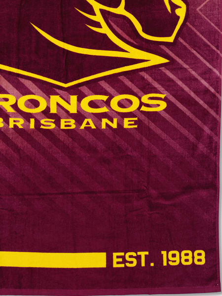 Broncos NRL Beach Towel