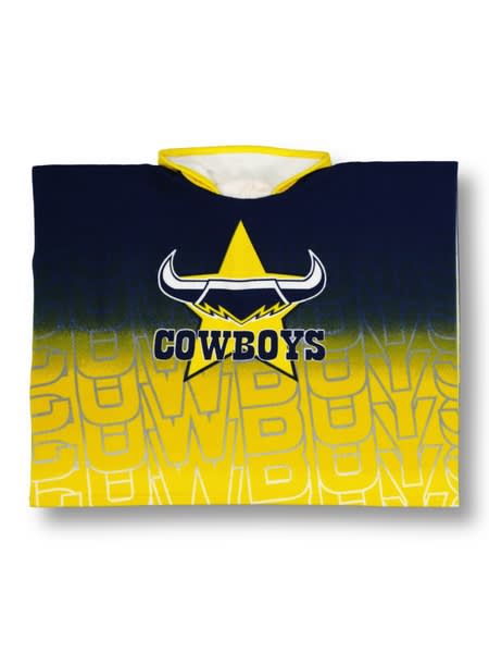 Cowboys NRL Toddlers Hooded Towel