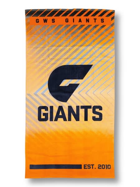 GWS Giants AFL Beach Towel