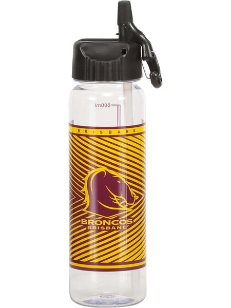 Broncos NRL Water Bottle
