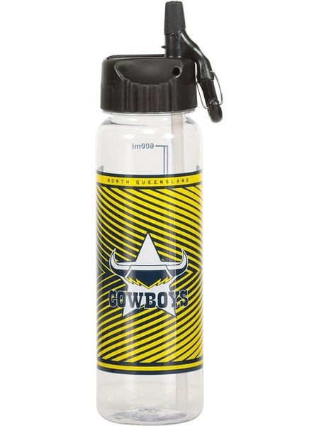 Cowboys NRL Water Bottle