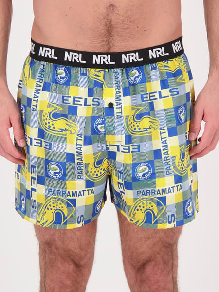 Eels NRL Adult Boxer Shorts