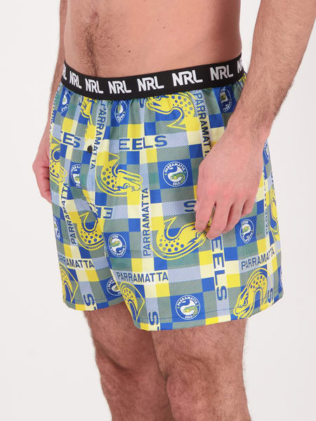 Eels NRL Adult Boxer Shorts