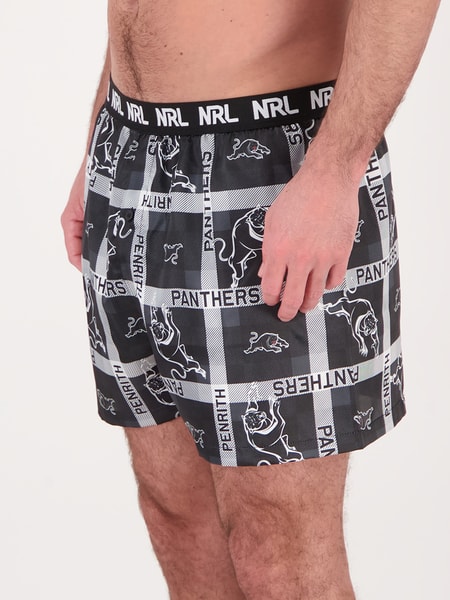 Panthers NRL Adult Boxer Shorts