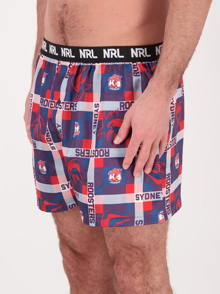 Roosters NRL Adult Boxer Shorts