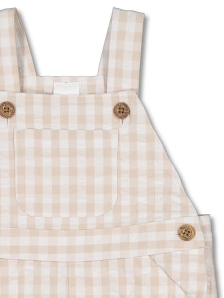 Baby Gingham Dungarees
