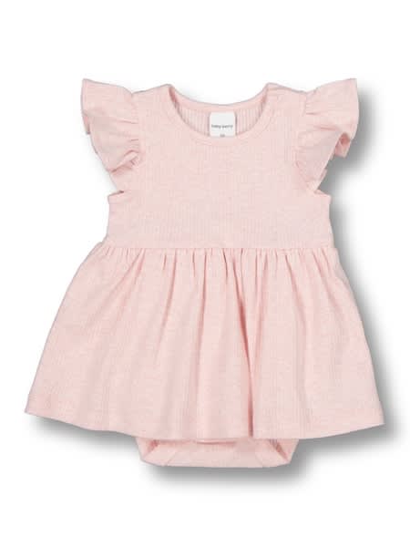 Medium pink marle Baby Rib Romper Dress | Best&Less™ Online