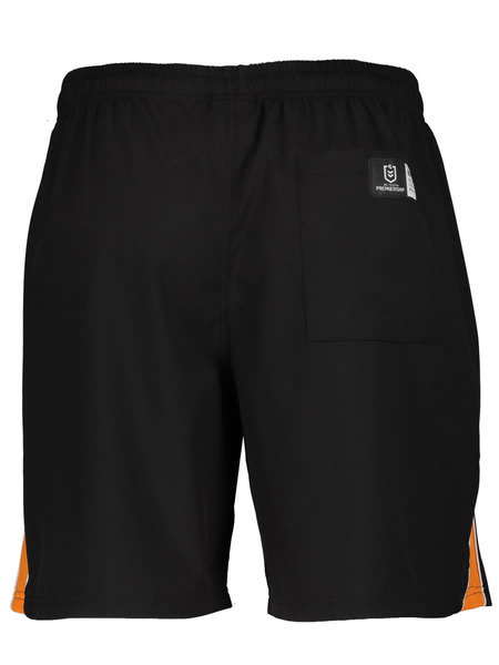 Black Wests Tigers NRL Adult Training Shorts | Best&Less™ Online