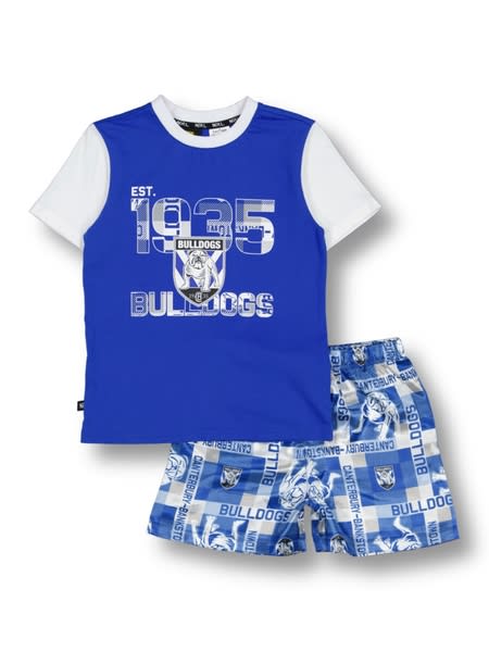 Blue Bulldogs NRL Youth PJ Set | Best&Less™ Online