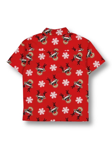 Dark red Toddler Boys Christmas Shirt | Best&Less™ Online