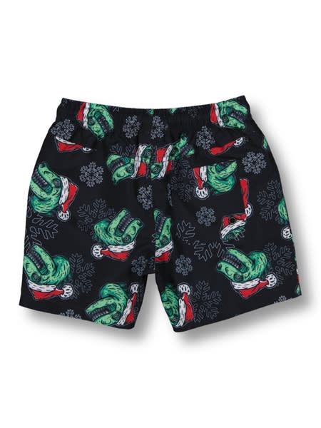 Black Toddler Boys Christmas Volley Shorts | Best&Less™ Online