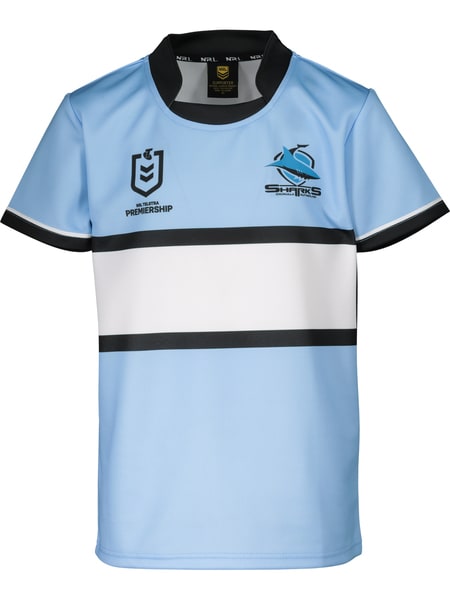 Cronulla Sharks 2023 NRL Mens Sky Training Shirt