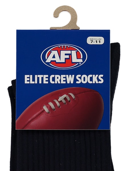 Carlton AFL Adult Crew Socks