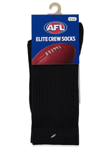 Port Adelaide AFL Adult Crew Socks
