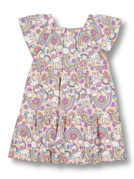Toddler Print Knit Dress