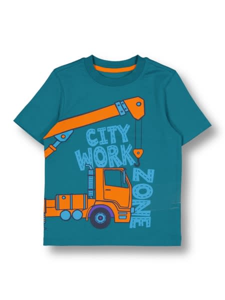 Dark blue Toddler Boys Print T-Shirt | Best&Less™ Online