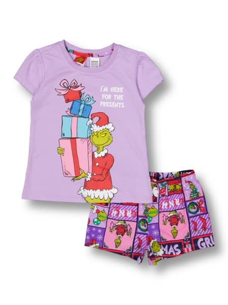 Toddler Girls Grinch Pyjama