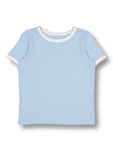 Light blue Girls Ringer T-Shirt | Best&Less™ Online