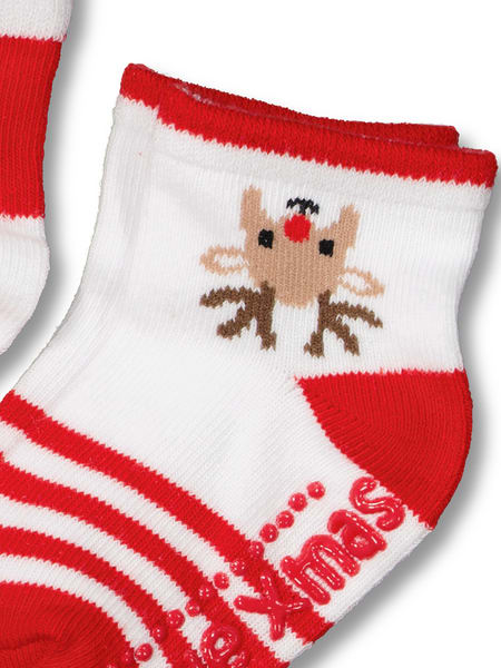 Baby Christmas Crew Socks